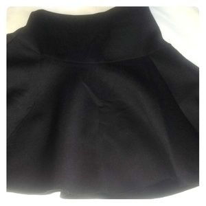 Charloutte Russe Black Skater Mini Skirt